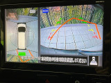 【アラウンドビューモニター】専用のカメラにより、上から見下ろしたような視点で360度クルマの周囲を確認することができます☆死角部分も確認しやすく、狭い場所での切り返しや駐車もスムーズに行えます。