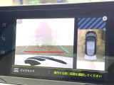 ●ガイドライン付きバックカメラ:不安な駐車もこれで安心!ガイドライン付きなので狭い箇所での駐車もラクラクです!