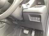 運転席から操作しやすい各種スイッチ