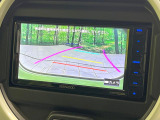 【バックカメラ】駐車時に後方がリアルタイム映像で確認できます。大型商業施設や立体駐車場での駐車時や、夜間のバック時に大活躍!運転スキルに関わらず、今や必須となった装備のひとつです!