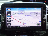 日産純正ナビゲーションシステムが付いてます。