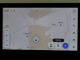 ナビゲーション付き。タッチパネル式で使いやすく、お出かけもラクラクです。