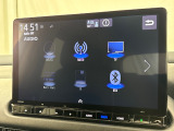 オーディオメニューです。スマートフォンとの連携が可能です♪視認性に優れており、使い勝手も良好です。