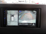 バックカメラ アラウンドビューモニター付きで駐車も安心ですね