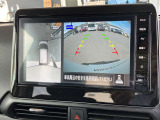 アラウンドビューモニターです!上空から貴方のお車をモニタニングしている様に車両の周りの安全確認が出来ます!