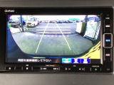 バックモニター付きで、車庫入れやバック時の後方確認をサポート。