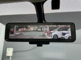 荷物をたくさん載せても後ろの確認が出来る便利なスマートルームミラー!