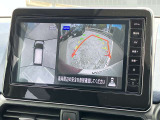 【アラウンドビューモニター】はまるで上から見ているような視点で周囲を確認できます!駐車が苦手な方でも安心して駐車できますね♪