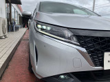 LEDヘッドライトで暗い夜道も明るく照らします。そのうえ省電力です。