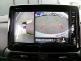 アラウンドビューモニター!空から見下ろしているかのような映像を映し出します。駐車時には安心ですよね♪