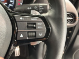クルーズコントロールを装備しています。高速道路などで一定の速度で走ってくれるので運転が楽ですよ!速度を設定できますので、スピードの出しすぎにも注意できます。