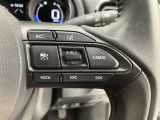 前方の車との車間を設定し、スピードを上げたり緩めたりを自動で行ってくれる追尾式の「レーダークルーズ」。上級装備の一つです!高級車にしかつかない嬉しい機能です。
