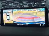 【360&deg;ビューモニター】専用のカメラにより、上から見下ろしたような視点で360度クルマの周囲を確認することができます☆死角部分も確認しやすく、狭い場所での切り返しや駐車もスムーズに行えます。