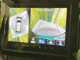 【全方位モニター用カメラ】専用のカメラにより、上から見下ろしたような視点で360度クルマの周囲を確認することができます☆死角部分も確認しやすく、狭い場所での切り返しや駐車もスムーズに行えます。
