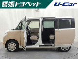 広い開口部&低い床で乗り降りラクラク♪