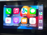 ●Apple Car Play:スマホとの有線接続で、ナビ・オーディオ再生などスマホのアプリ機能が画面でも使える便利機能です!