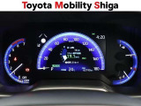 昼間でもくっきり見やすい、高質感メーターです。