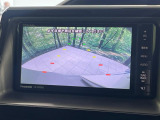【バックカメラ】駐車時に後方がリアルタイム映像で確認できます。大型商業施設や立体駐車場での駐車時や、夜間のバック時に大活躍!運転スキルに関わらず、今や必須となった装備のひとつです!