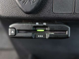 ETC車載器付きです。高速道路の料金所もスムーズに通過できます。