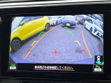 【バックカメラ】駐車時に後方がリアルタイム映像で確認できます。大型商業施設や立体駐車場での駐車時や、夜間のバック時に大活躍!運転スキルに関わらず、今や必須となった装備のひとつです!
