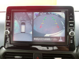 アラウンドビューモニター搭載車です。360度見渡せるカメラで苦手な駐車も安心です。
