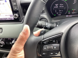 マニュアル車のような感覚で、ワインディングロードでも車を操れるパドルシフト付きです。長い下り坂でのエンジンブレーキや、高速道路の合流の際の加速も思いのままに操ることができ楽しめます