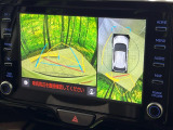 【マルチテレインモニター】車のフロントやサイドのカメラ画像を同時にモニター表示することで、悪路や狭い道を走行時でも周囲の状況確認ができ安心!本格SUVにうれしい装備です♪