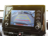 車庫入れもお任せのバックカメラ付き!