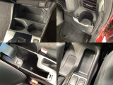 収納スペースや、ドリンクホルダーもついています。長距離ドライブで活躍する必需品ですね♪