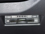 ETC車載器付きです。高速道路の料金所もスムーズに通過できます。