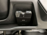 ETC車載器付きです。高速道路の料金所もスムーズに通過できます。