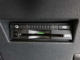 ETC車載器付きです。高速道路の料金所もスムーズに通過できます。