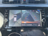 アラウンドビューモニター 駐車場での車庫入れや狭い道路での走行にカメラで確認が出来るので安心です。