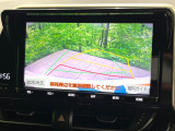 【バックカメラ】駐車時に後方がリアルタイム映像で確認できます。大型商業施設や立体駐車場での駐車時や、夜間のバック時に大活躍!運転スキルに関わらず、今や必須となった装備のひとつです!