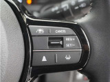 ◆アダプティブクルーズコントロール◆予め設定した車速内でクルマが自動的に加減速。前走車との適切な車間距離を維持しながら追従走行します。【LKAS】車線維持支援システムでステアリング操作を支援。