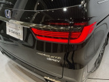 視認性がいいテールランプ。後続車にも存在をアピール。