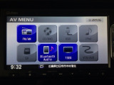 【オーディオ機能】ナビに一体のオーディオは、ワンセグTVの他にDVD/CDプレーヤーを装備♪もちろんFM/AMラジオもお聞きいただけますよ♪