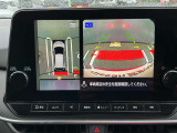 360度カメラ搭載で駐車時や狭い道など安心して運転することができますよ