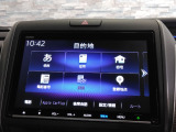 純正ナビが搭載されています。初めての道も安心ですね。Bluetooth接続可能!