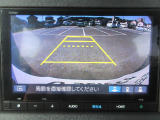 バックが苦手な方にもオススメなバックカメラ付き!広い画角で広範囲も見渡せます。