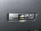 ETC車載器付きです。高速道路の料金所もスムーズに通過できます。