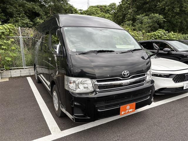 ハイエース 2.7 グランドキャビン 禁煙車 純正ナビ 後席モニター