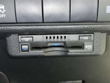 ETC車載器付きです。高速道路の料金所もスムーズに通過できます。