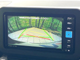 【バックカメラ】駐車時に後方がリアルタイム映像で確認できます。大型商業施設や立体駐車場での駐車時や、夜間のバック時に大活躍!運転スキルに関わらず、今や必須となった装備のひとつです!