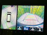 【全方位モニター用カメラ】専用のカメラにより、上から見下ろしたような視点で360度クルマの周囲を確認することができます☆死角部分も確認しやすく、狭い場所での切り返しや駐車もスムーズに行えます。