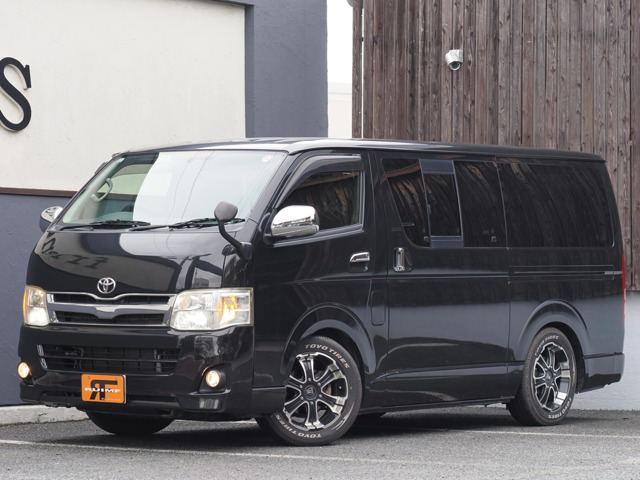 ハイエースバン 2.0 スーパーGL ロング 1オ-ナ- 車中泊ベッドキット バルベロ17AW