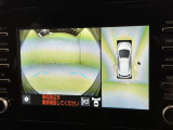 【フロントカメラ】運転席に座った状態で死角になりやすいクルマの前の様子まで確認でき安全ですね♪