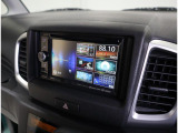 お出かけの強い味方☆ワンセグナビ搭載! AV機能:AM/FMラジオ・TV・CD・DVD・Bluetooth・SD・USB・AUX