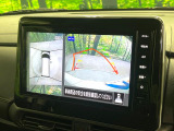 【アラウンドビューモニター】専用のカメラにより、上から見下ろしたような視点で360度クルマの周囲を確認することができます☆死角部分も確認しやすく、狭い場所での切り返しや駐車もスムーズに行えます。