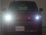 LEDヘッドライトが搭載されており、遠くまで明るく均一に照らし、高速道路等での安心感が向上しております。